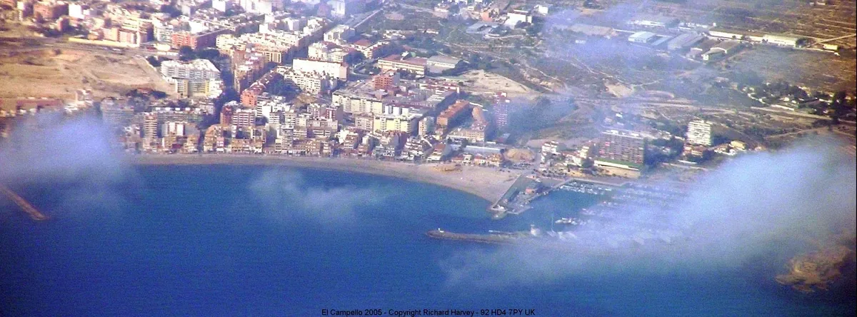 Vista ilustrativa de la zona de Punta Prima, Costa Blanca